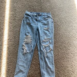 Aeropostale curvy mom jeans